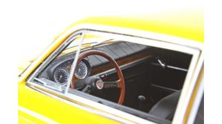 Fiat 850 SPORT COUPÈ 1968 gelb Laudoracing-Models 1:18 Resinemodell (Türen, Motorhaube... nicht zu öffnen!)
